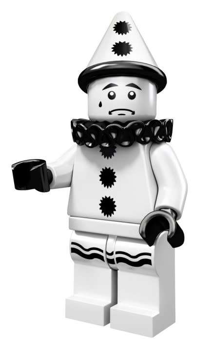 LEGO SAD CLOWN (Number 11 of 16) SERIES 10 Minifigure
