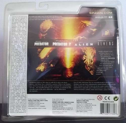 7 inch Predator The Hunter Mint in Unopened Packaging Mcfarlane toys! HIGHLY COLLECTABLE ! 2004 RARE