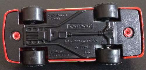 MATCHBOX CHEVROLET LUMINA STOCK CAR !!  RED #12 VARIANT !! Excellent Condition !!