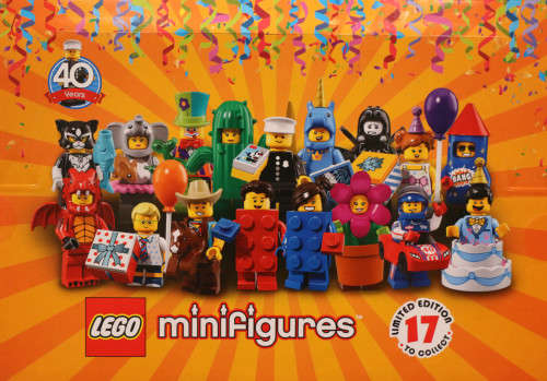 LEGO SERIES 18 COMPLETE SET OF 17 MINIFIGURES !! PARTY SERIES !! All Sealed In Unopened Packets !!