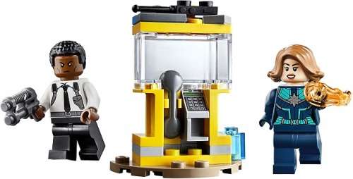 LEGO #30453 Captain Marvel + Nick Fury ! Super Heroes! RARE Polybag LIMITED EDITION PROMO ! AVENGERS