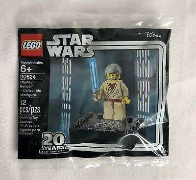 LEGO 30624 OBI-WAN KENOBI 20th ANNIVERSARY EXCLUSIVE MINIFIGURE STAR WARS ! RARE PROMO Polybag