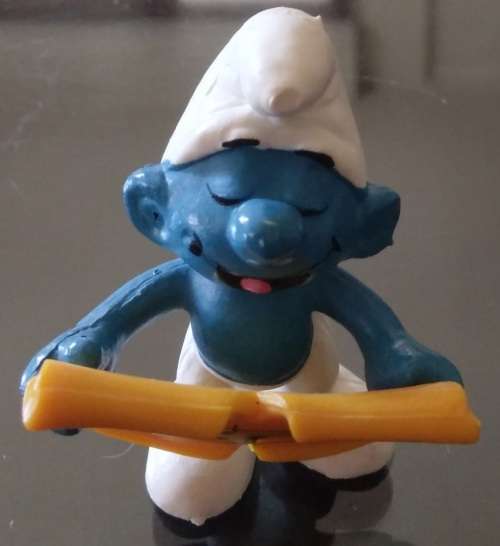 Original Vintage SINGING Smurf!! Peyo HONG KONG !! 1978 ! Great Condition !!Smurfs! VERY RARE!!