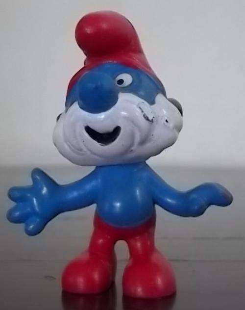 Original Vintage PAPA SMURF !! 1969 West Germany !! Smurfs!