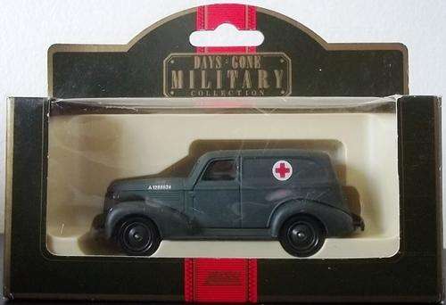 Lledo DAY'S GONE MILITARY COLLECTION 1939 CHEVROLET PANEL VAN ARMY AMBULANCE !!! RARE + VALUABLE  !