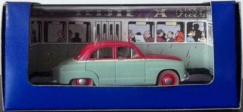 TINTIN 1954 SIMCA ARONDE !! L'AFFAIRE TOURNESOL ! RARE !! MINT + Original Box !! HERGE