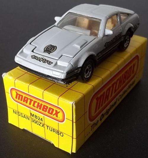 MATCHBOX NISSAN 300-ZX TURBO MB-24 !! 1983 !! RARE ! + Original Box ! Matchbox!! EXCELLENT !