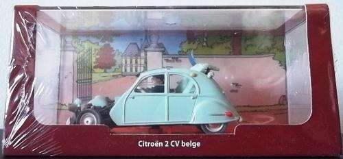 TINTIN 1954 CITROEN 2 CV !! BIJOUX DE LA CASTA ! RARE + SOUGHT AFTER !! MINT + Original Box !! HERGE