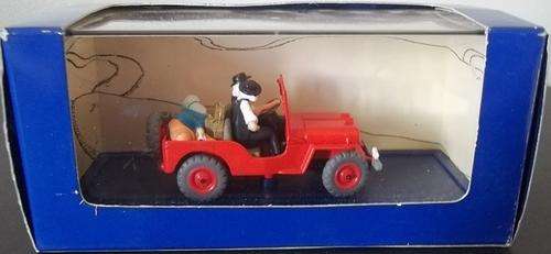 TINTIN 1943 WILLY'S JEEP !! AU PAYS DE L'OR NOIR ! RARE !! MINT + Original Box !! HERGE