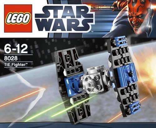 LEGO set #8028 Mini TIE Fighter ! STAR WARS ! RARE Polybag LIMITED EDITION !