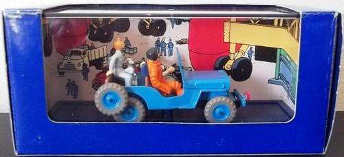 TINTIN 1953 JEEP CJ 2a !! D' OBJECTIF LUNE ! RARE !! MINT + Original Box !! HERGE