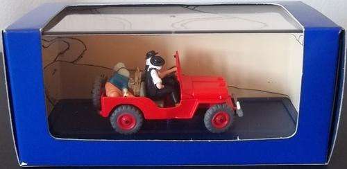 TINTIN 1943 WILLY'S JEEP !! #7 of 70 !! AU PAYS DE L'OR NOIR ! RARE !! MINT + Original Box !! HERGE