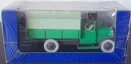 TINTIN STEWART MILITARY LORRY !! #63 !! Orreille Cassee ! RARE + SOUGHT AFTER !! MINT + Box !! HERGE