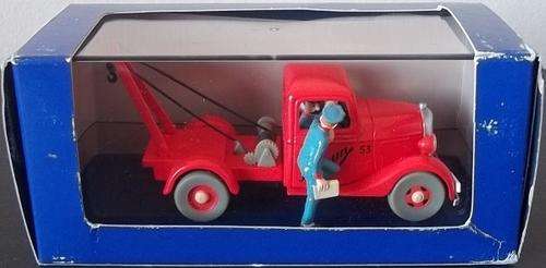 TINTIN 1936 CHEVROLET PICK UP !! #59 !! TINTIN AU PAYS DE L`OR NOIR ! RARE !! MINT + Original Box !!