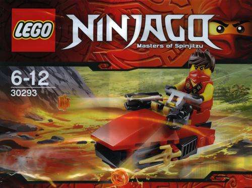 LEGO set #30293 Kai Drifter !! Ninjago  Set with Minifigure !! Promotional Limited Edition Polybag !