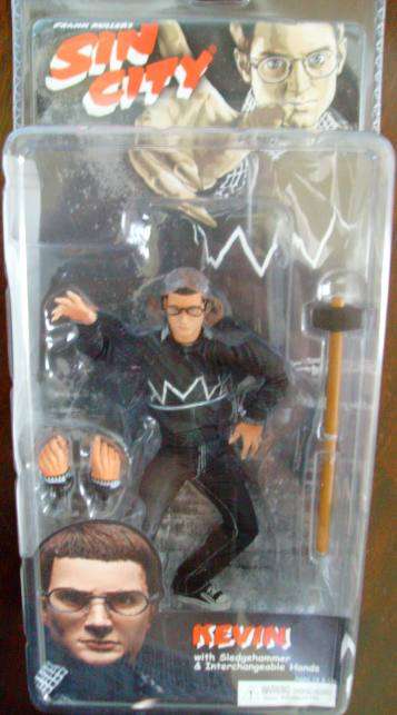 KEVIN !!  Sin City !! Colour !! NECA Mint In Packaging!! GREAT Collectible !! Elijah Wood !