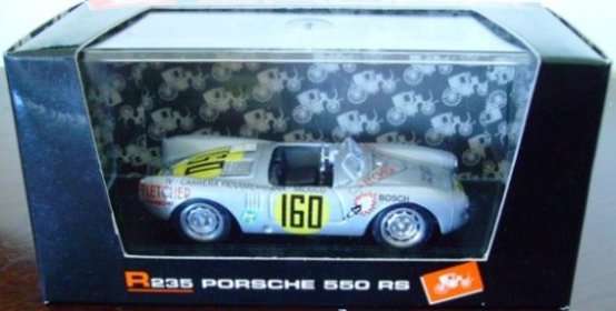 BRUMM 1/43 R235 PORSCHE 550 RS CARRERA MEXICO 1953 ! KLING / HERMANN ! MINT with  Original Box