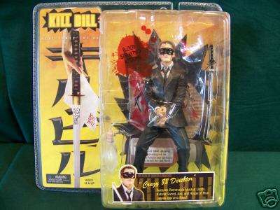 NECA Tarentino Crazy 88 Director COMIC CON EXCLUSIVE ! Mint Never Opened! RARE + VALUABLE! Kill Bill