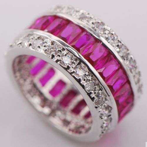 **DON'T MISS OUT!**Royal Persian Sapphire Blue, Amethyst, Blue Topaz,Garnet Red, Pink Topaz Sz 6-12!