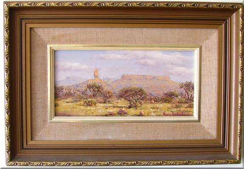 VINGERKLIP - HENRY BREDENKAMP ORIGINAL FRAMED OIL (REDUCED!!!)