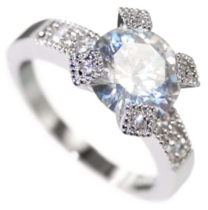 **72% REDUCED SHIPPING!**3.38CTW DESIGNER SOLITAIRE STYLE ANNIVERSARY BRIDAL RING size 7