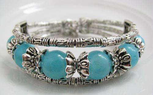 SUPERBELY HANDCRAFTED TIBETAN SILVER BRACELET