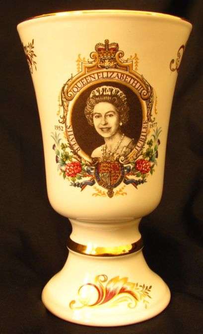 Queen Elizabeth II Silver Goblet. Come see!