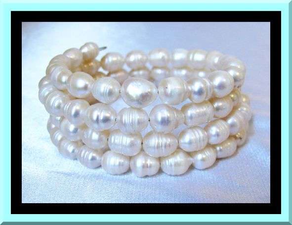 BEAUTIFUL!! GENUINE FRESHWATER PEARL BEADS