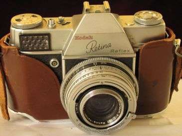 KODAK Retina Reflex Camera w Schneider-Kreuznach f:2:0 50mm