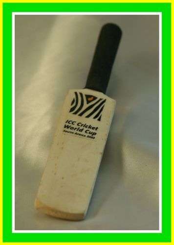 ICC Cricket World Cup South Africa 2003 Miniture Bat