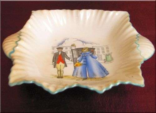 Lovely Shelley Nut Dish