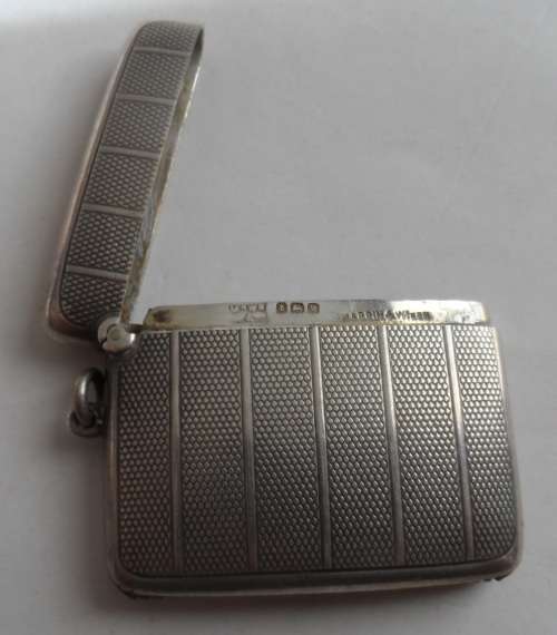 Silver Vesta Case - Hallmarked