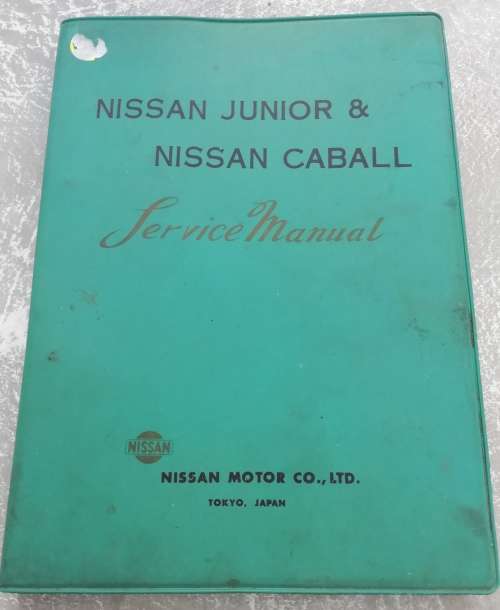 Nissan Junior & Caball Workshop Manual