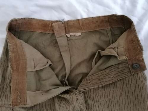 East German Strichtarn Raindrop Camo Trousers