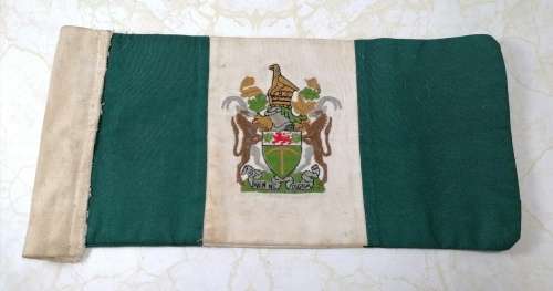 Rhodesian Desk Type Flag