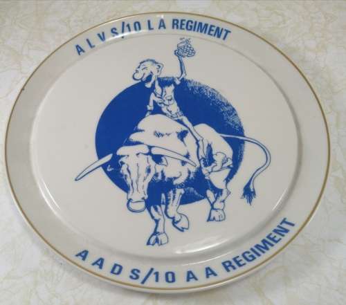 10 Anti-Aircraft Regiment Plate