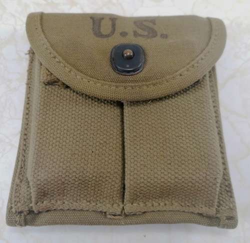 M1 Carbine .30 Pouch with Magazines WW2 Era