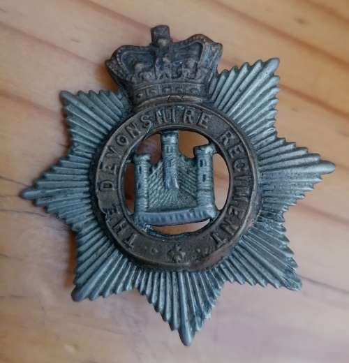 The Devonshire Regiment Cap Badge