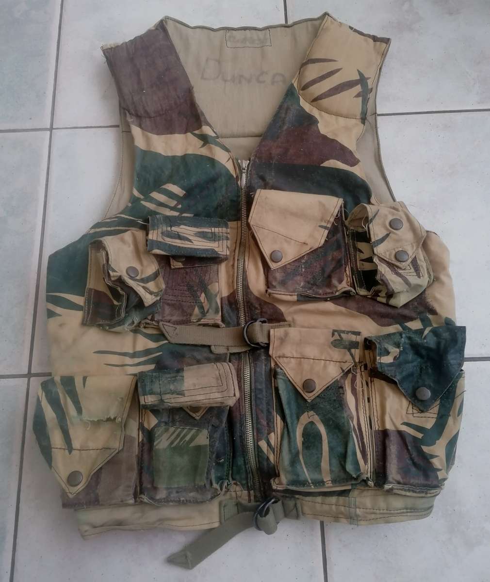 Rhodesian Army Fire Force Vest