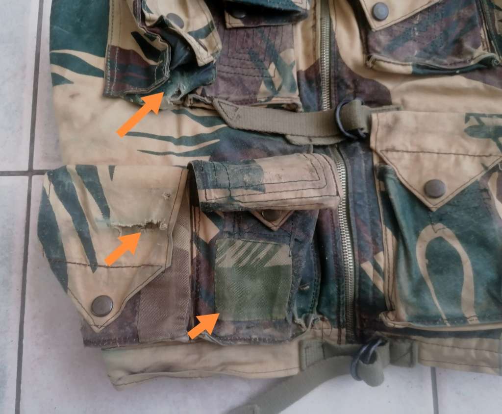 Rhodesian Army Fire Force Vest