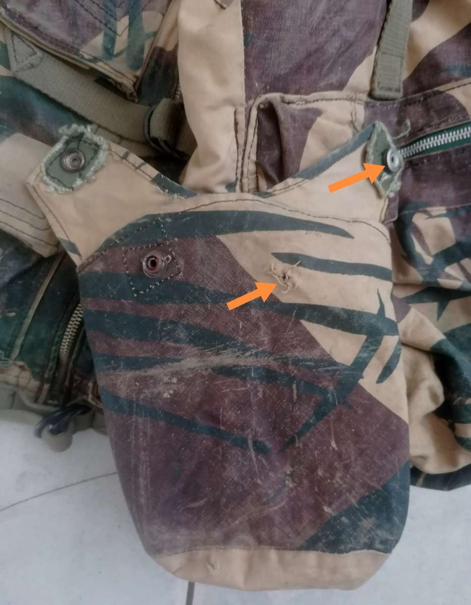 Rhodesian Army Fire Force Vest