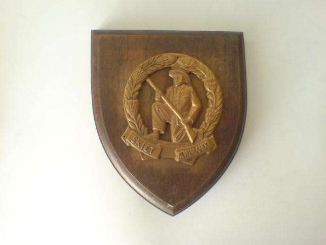 Skiet Kommando Plaque