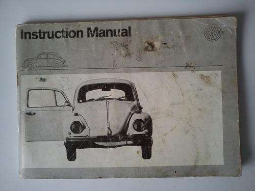 VW Beetle Instruction Manual