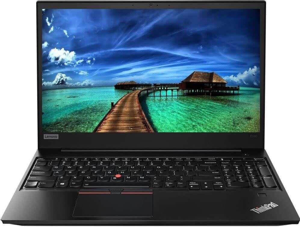 Lenovo Thinkpad E580 | 15.6-Inch HD Laptop | Intel Core i5-8250U | 256GB SSD |  8GB RAM | Win 10 Pro