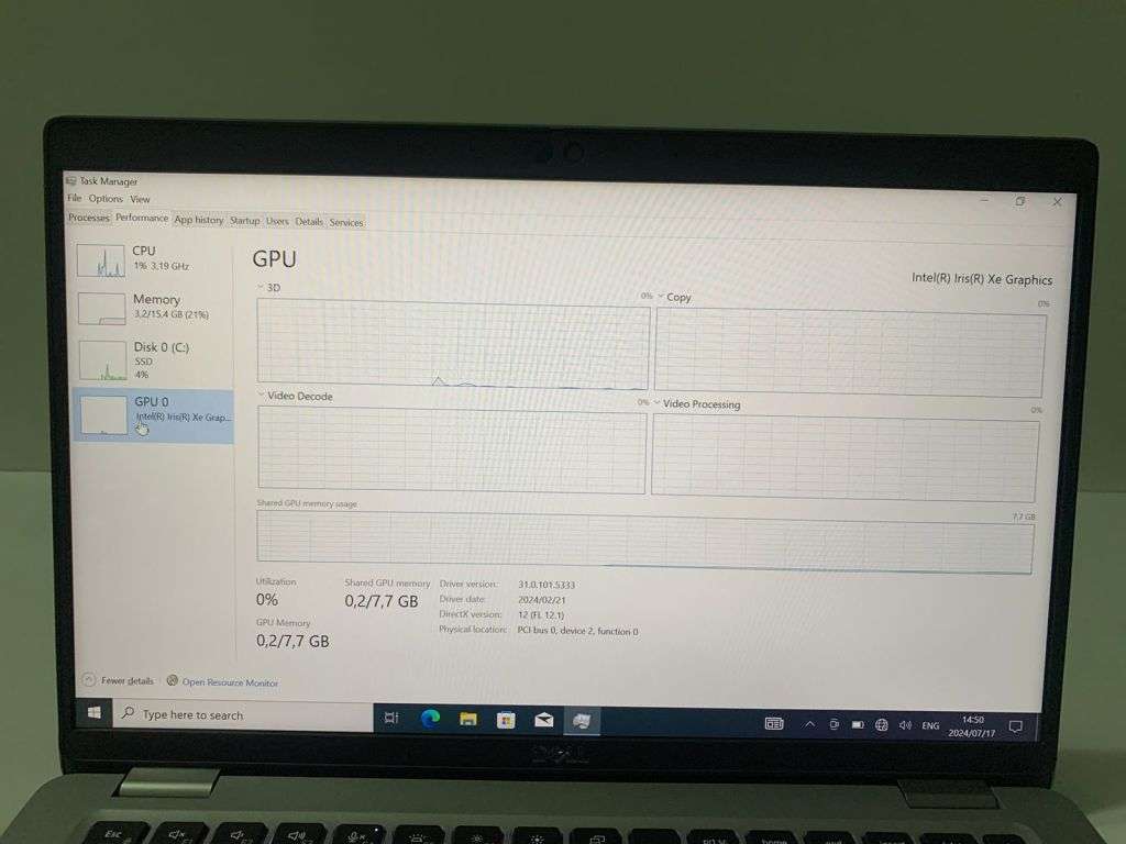 Dell Latitude 5420 14-inch TouchScreen Core i5-1135G7 (11th Gen) 16GB RAM 256GB SSD-GRADE A PREOWNED