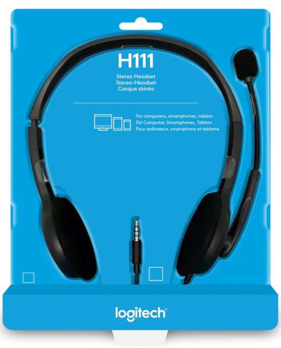 Logitech H111 Headphone - Stereo 981-000593