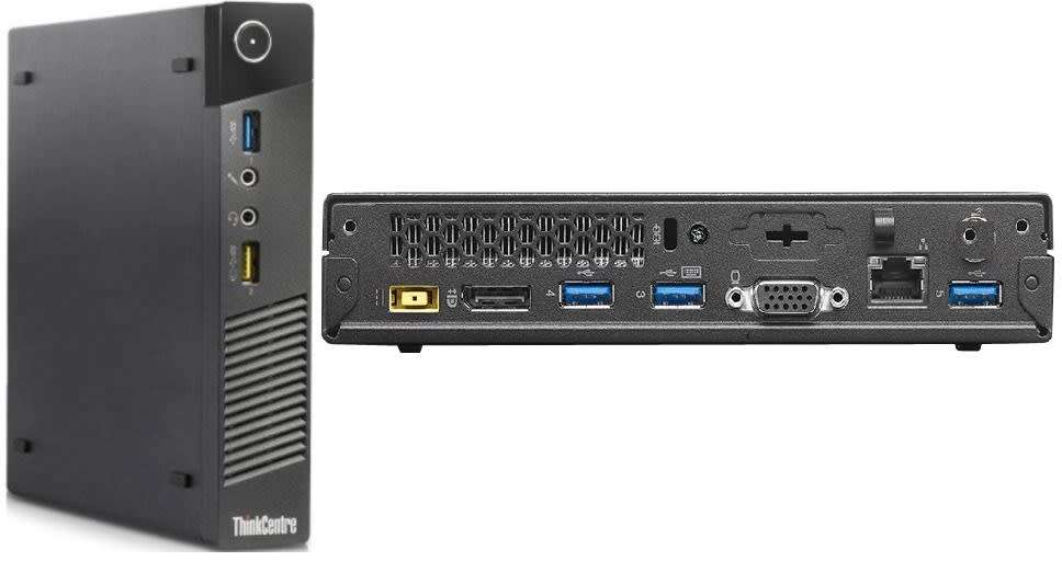 Lenovo ThinkCentre M93P Tiny PC - i7-4785T vPro / 4GB RAM / 500GB HDD / Windows 10 Pro