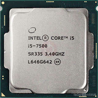Intel Core i5-7500 4-Core 3.4GHz LGA1151 Tray Processzor (Fan Not Included)