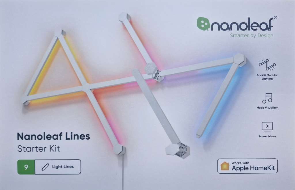 Nanoleaf Lines Light Bar - 9 Panel Starter Kit NL59-K-0002LW-9PK-EU