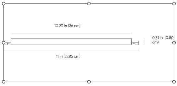 Nanoleaf Lines Light Bar - 9 Panel Starter Kit NL59-K-0002LW-9PK-EU